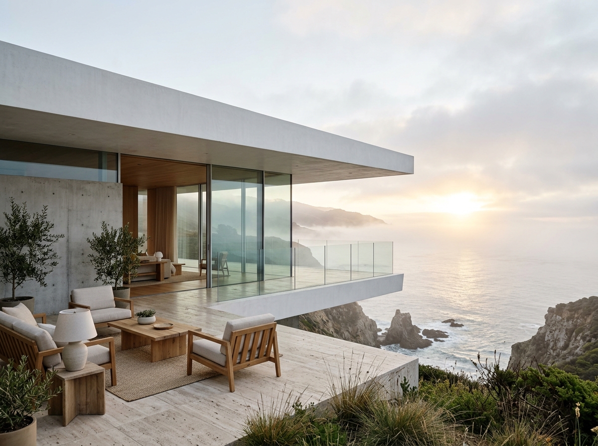 Casa Horizonte — Residência contemporânea na costa marítima